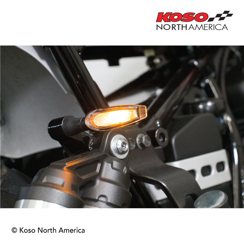 Koso Infinity frecce LED fumé doppia funzione coppia
