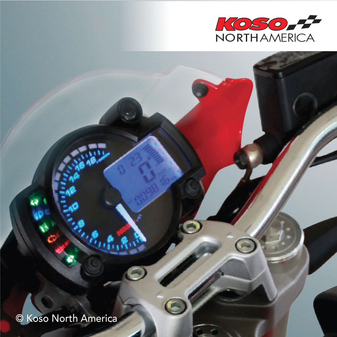 Koso RX-2N cruscotto multifunzione 20000 giri GP Style